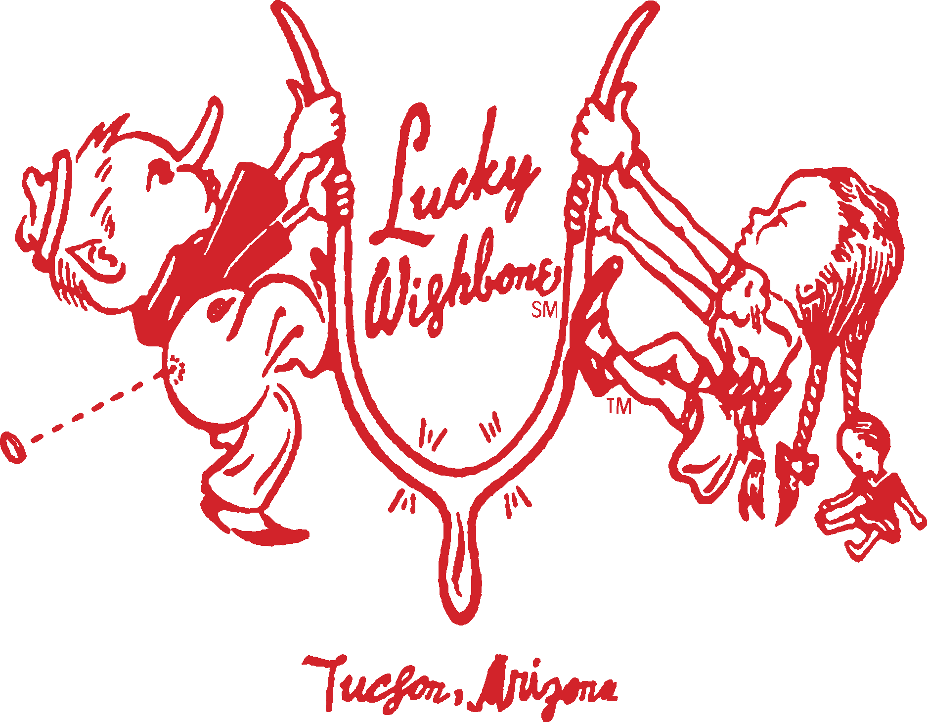 Lucky Wishbone Logo Vector Logo